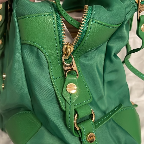 Mz wallace shoulder bag , green gold, used once - Picture 6 of 13